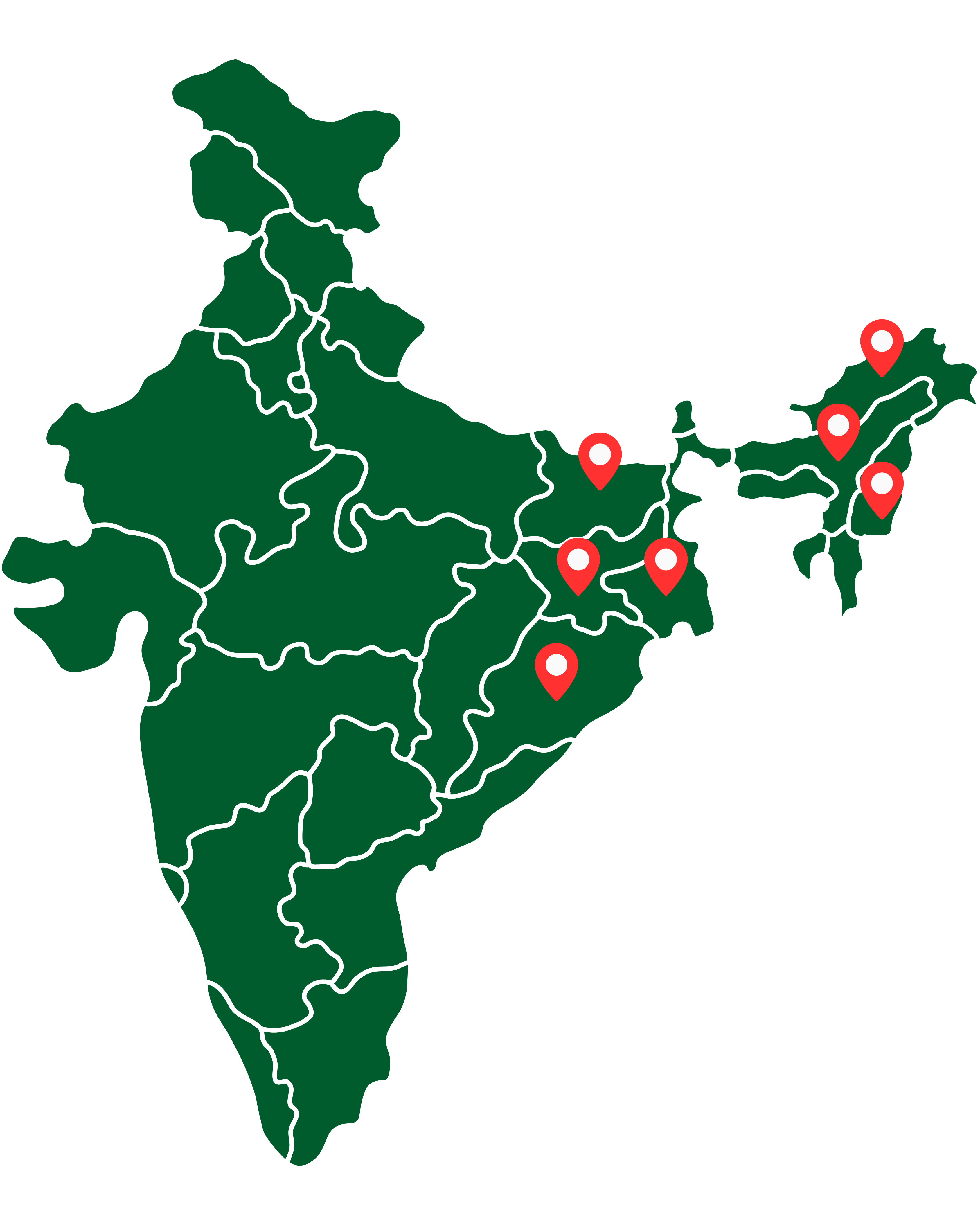 India Dealer Network Map